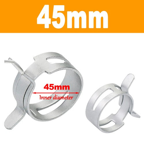 4mm-46mm Mini Hose Fuel Line Hose Spring Clips Water Pipe Air Tube Clamps