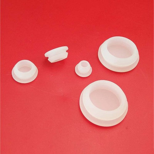 Clear Silicone Hole Seal Stopper (2.5~14mm) Top View