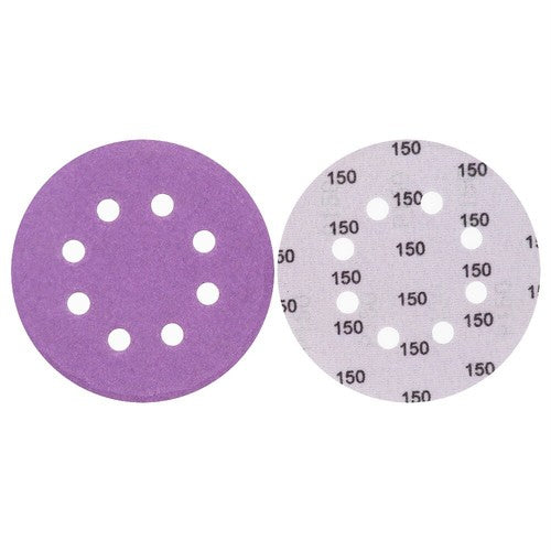 125mm 5 Inch 8 Hole Sanding Discs Hook and Loop Orbital Sander Sandpaper