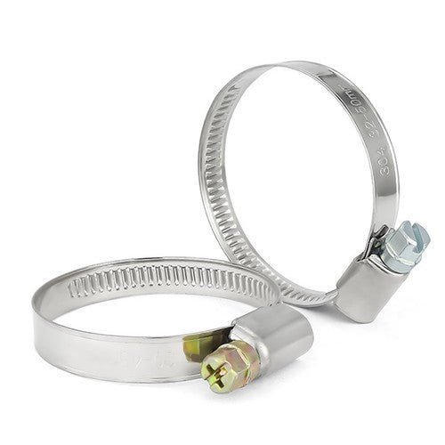 Hose Clamps Jubilee Clips Worm drive Mikalors Kale Stainless Steel Pipe Clip - HomeDIYer