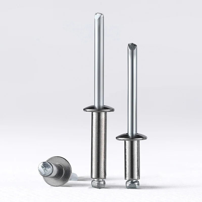Dome Head Blind Pop Rivets 304 Stainless Steel 2.4mm 3.2mm 4mm 5mm 6.4mm 50PCS - HomeDIYer