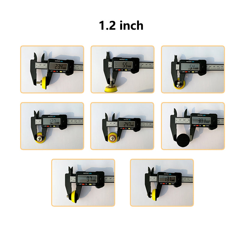 1"-6" Sanding Pad on Drill - M6/M8 Bolt for HomeDIYer Electric Grinding