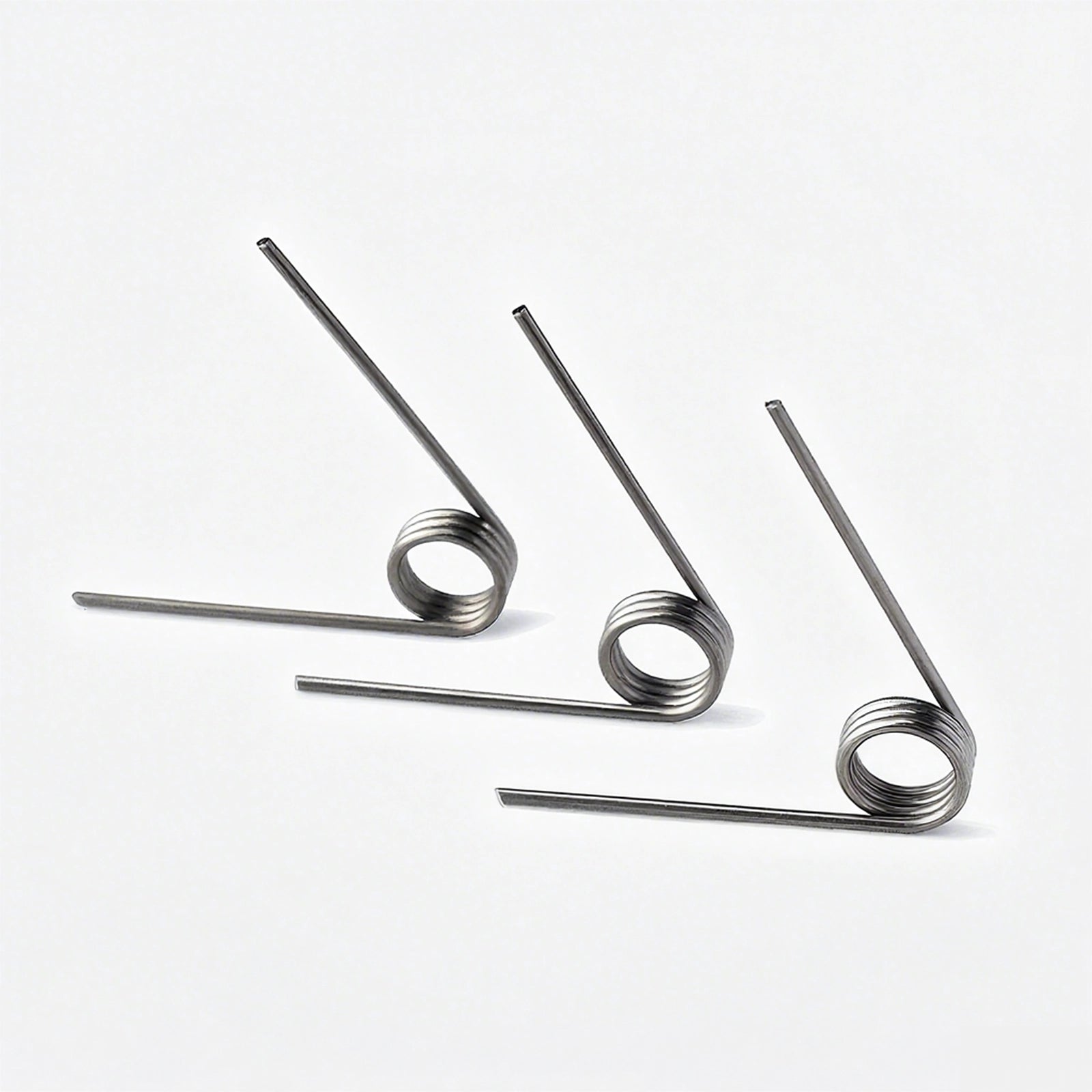 Torsion Spring 3 - 9 Coil (10 pcs), 1.6mm Wire dia, 8 ~ 18mm OD, Left spring Steel - HomeDIYer