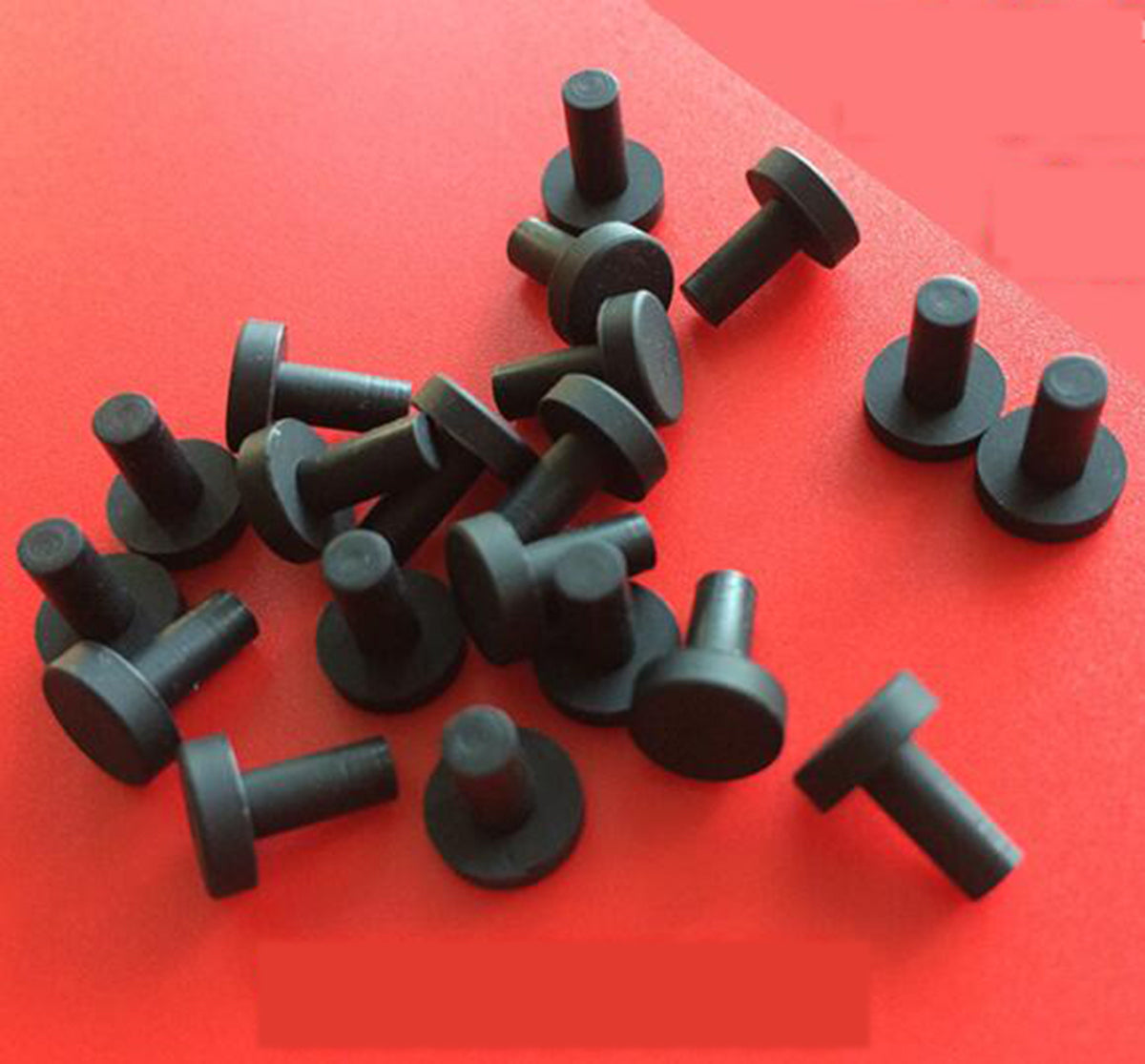 Solid Hole Silicone Plugs Blanking End Cap Tube Inserts Plug Bung Black 5 ~ 15mm