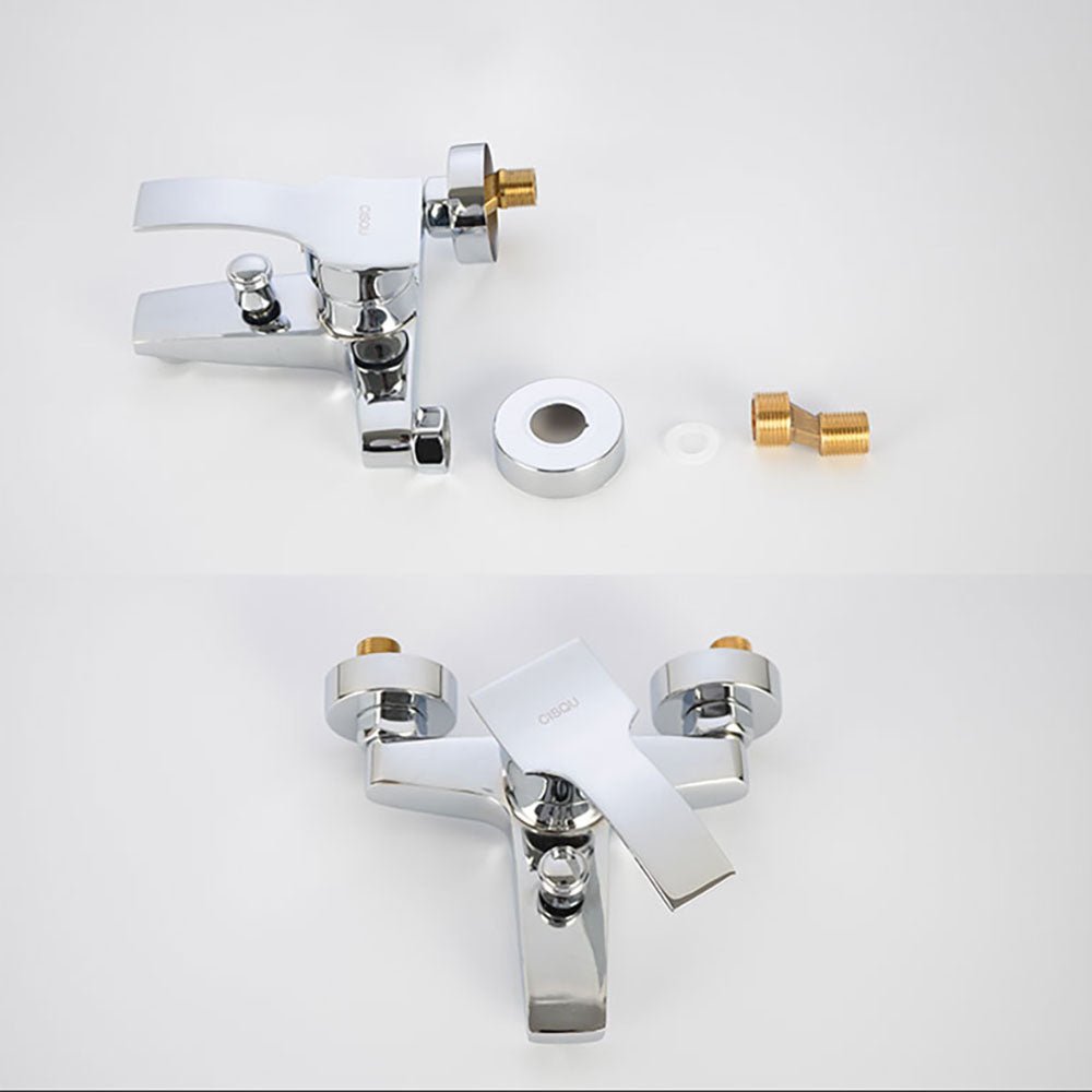 BSP 1/2'' x 3/4'' Male Tap Reducer Bath Shower Pipe Reduction Dog Legs Eccentric,Brass/stainless steel - HomeDIYer