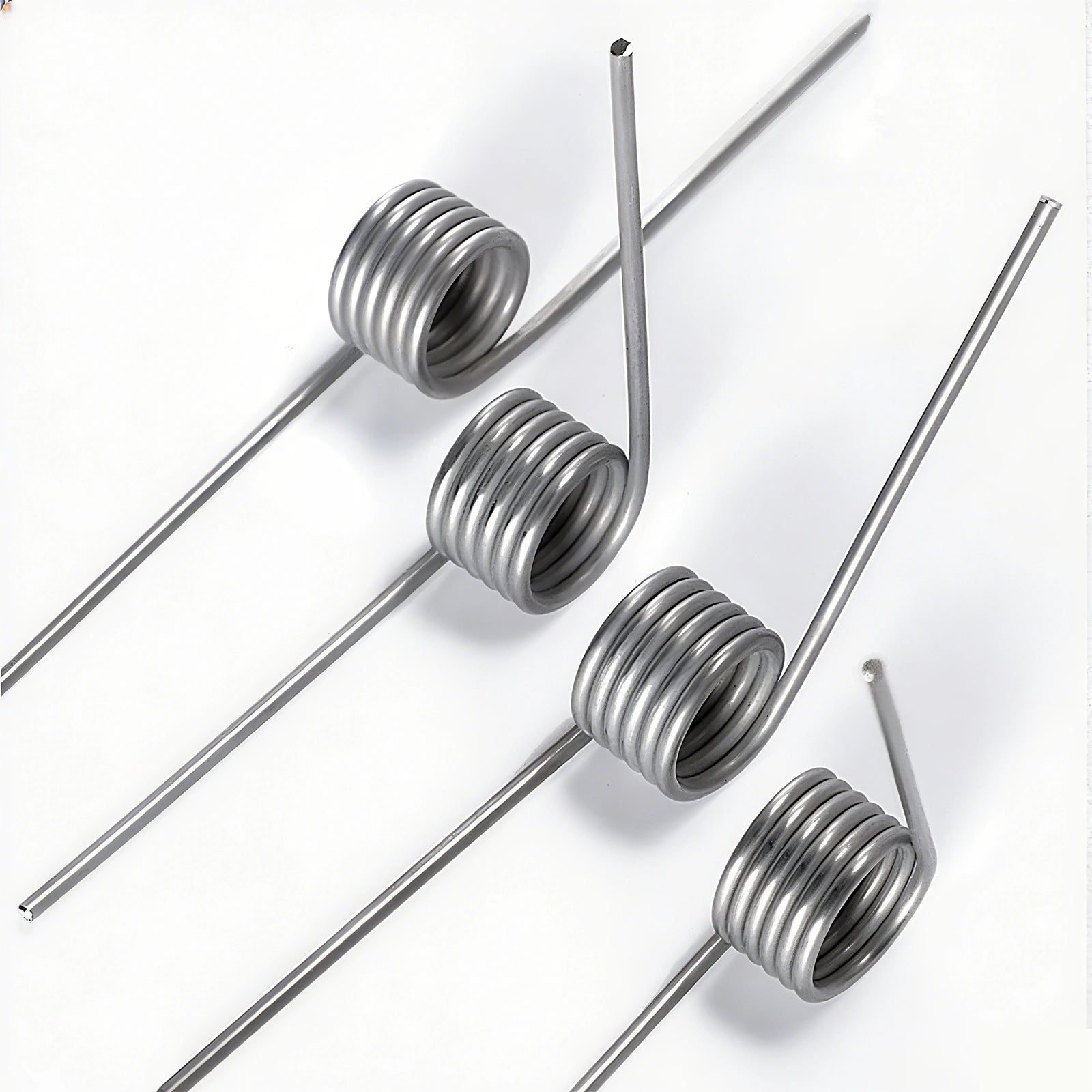 Torsion Spring 3 - 9 Coil (10 pcs), 1.6mm Wire dia, 8 ~ 18mm OD, Left spring Steel - HomeDIYer