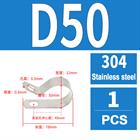 Unlined P Clips 4mm - 50mm Hose Conduit Tubing Cable Holder Insulating hose clamp - HomeDIYer