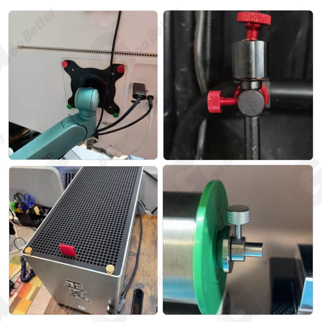 Knurled Thumb Screws M5 M6 Aluminum Alloy DIY Hand Tighten Grip Knob Bolts - HomeDIYer