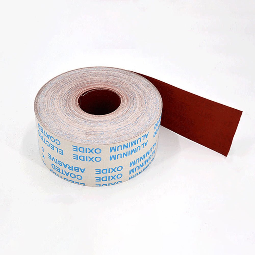 1 Meter 80 - 600 Grit Emery Cloth Roll Polishing Sandpaper For Grinding Tools Metalworking Dremel Woodworking Furniture - HomeDIYer