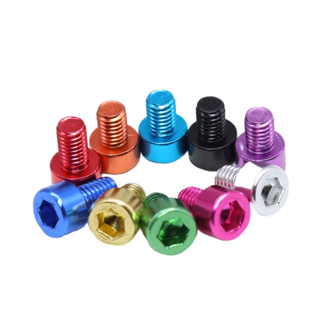 M4 Aluminum Alloy Allen Bolts Socket Cap Screws Hex Head Anodised Bolts - HomeDIYer