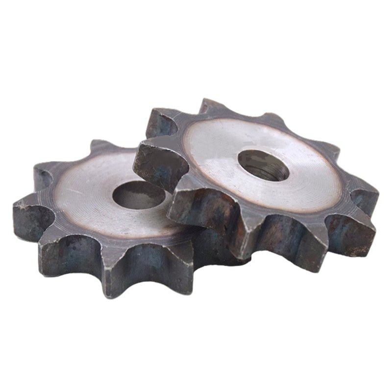 12A Flat Plate Sprocket, 10T/11T/12T/13T Teeth, 19.05mm Pitch, Compatible with 40 Roller Chain (3/4" Industrial Chain) - HomeDIYer