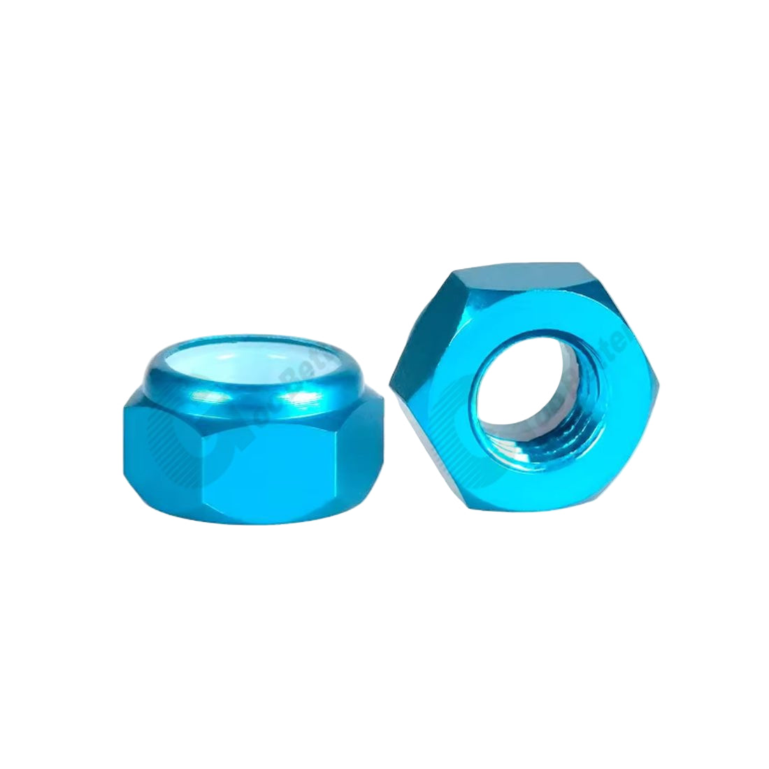 M2 M3 M4 M5 M6 M8 Nylon Aluminium Alloy RC Car Wheel Nylon Locking Lock Nuts - HomeDIYer
