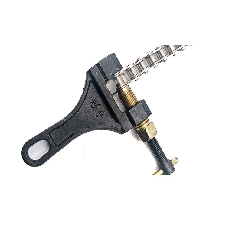 Universal Motorcycle Bicycle Chain Breaker Tool - Heavy - Duty Chain Cutter for Industrial and Bike Chains - HomeDIYer