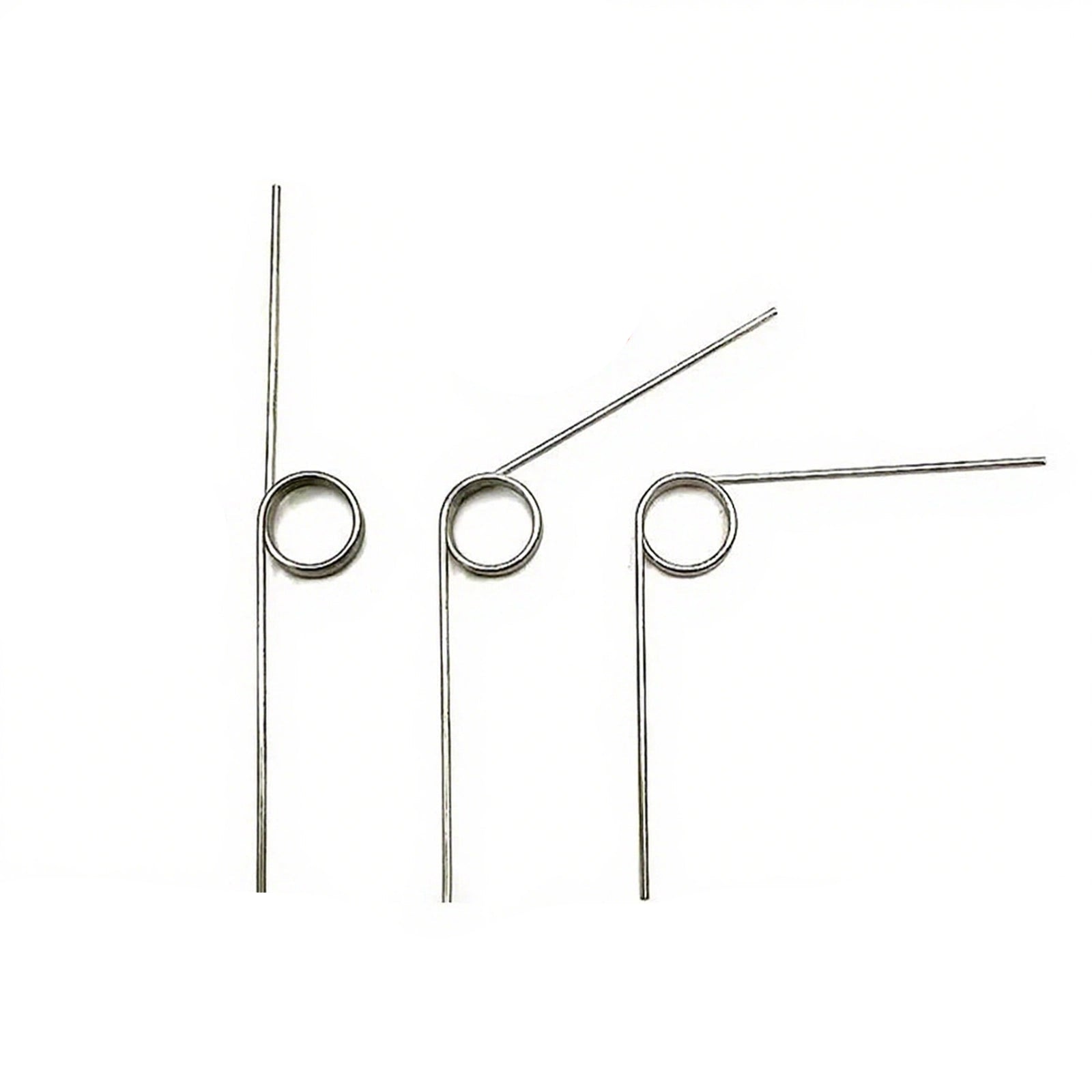 Torsion Spring 3 - 9 Coil (10 pcs), 1mm Wire dia, 5 ~ 12mm OD, Left spring Steel - HomeDIYer