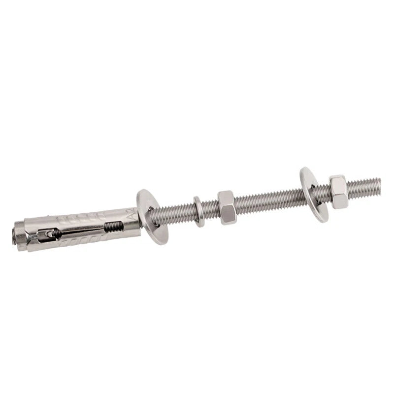 BRICK WALL MASONRY CONCRETE ANCHORS THROUGHBOLT LONG THREADED EXPANSION BOLTS