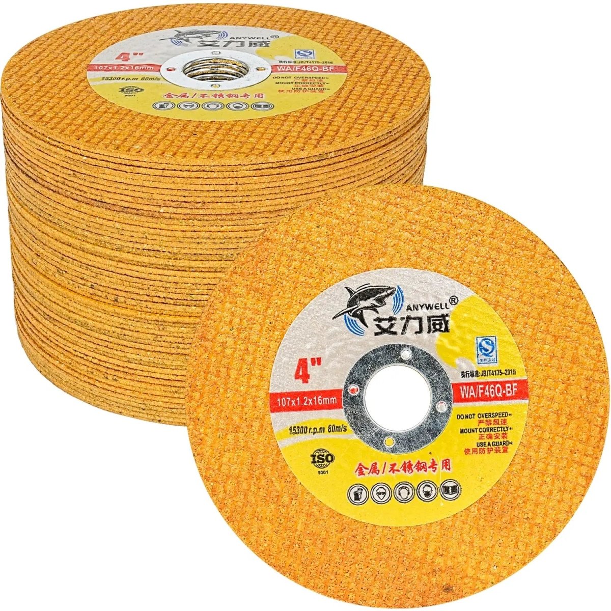 Cut Off Wheels 4 inch Thin Metal (50 pcs) & Stainless SteelCutting Wheel, Professional Fast Cutting Disc - HomeDIYer