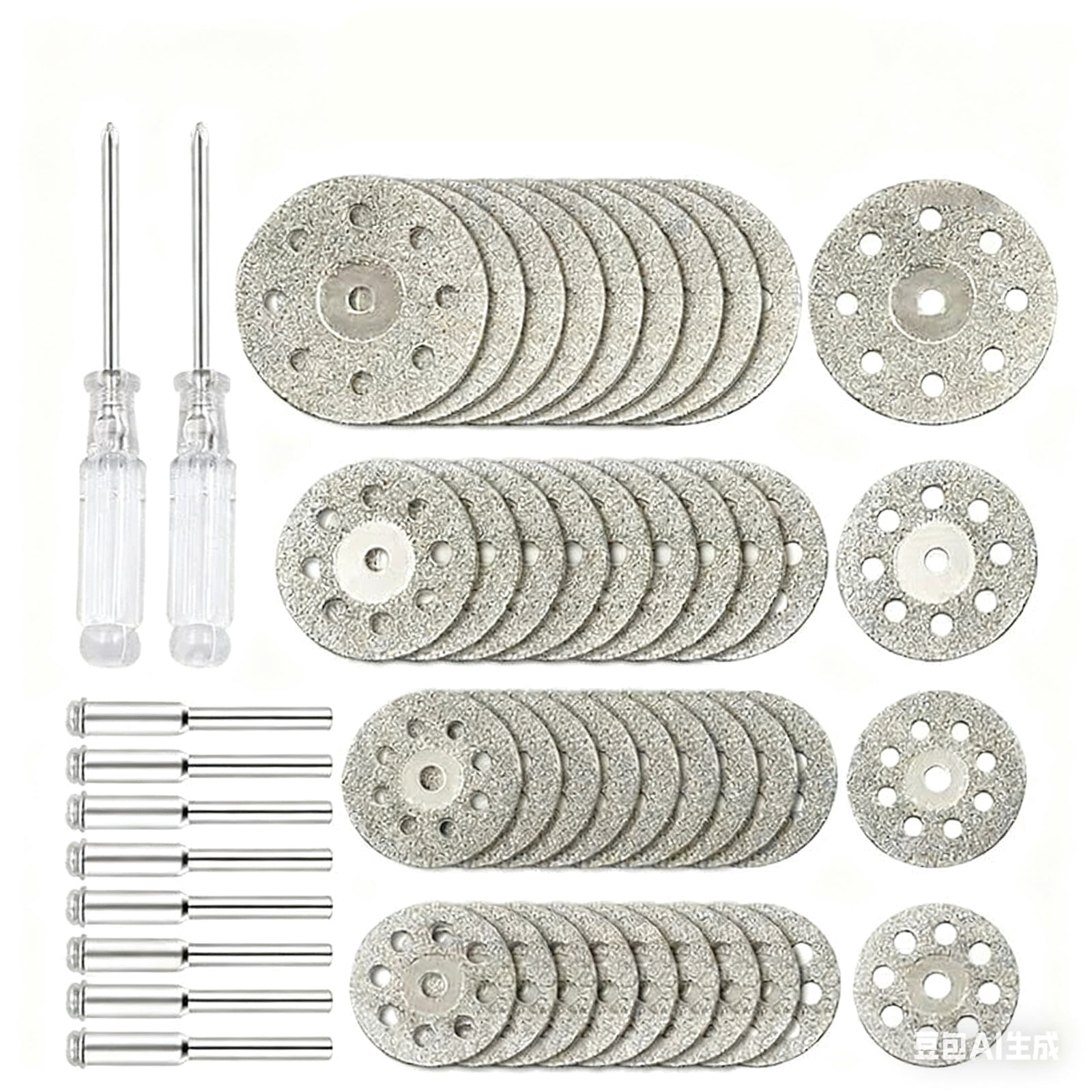 50 stücke Diamant Trennscheibe Für Dremel Drehwerkzeug Die Grinder Metall Trennscheibe