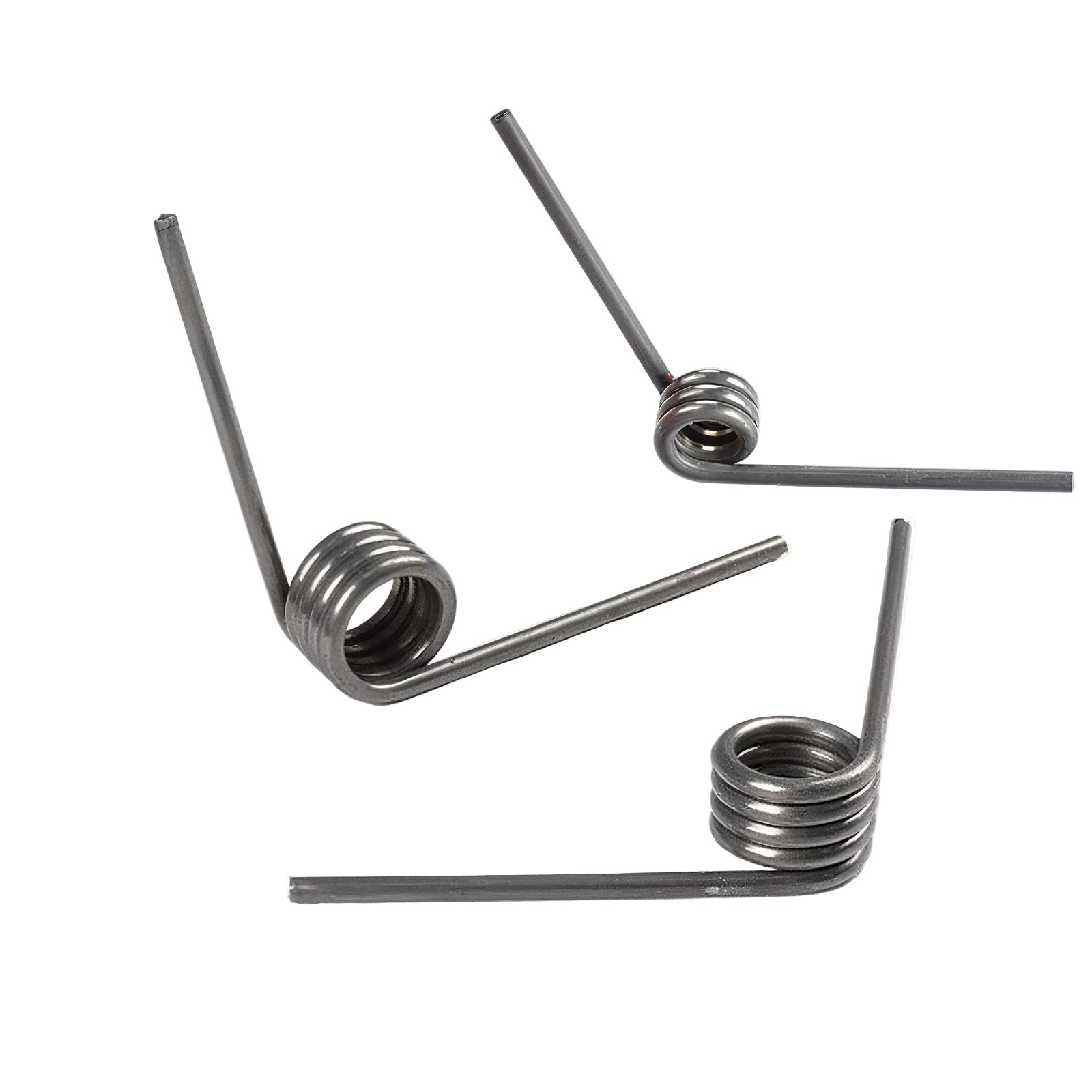 Torsion Spring 3 - 9 Coil (10 pcs), 1.5mm Wire dia, 8 ~ 16mm OD, Left spring Steel - HomeDIYer
