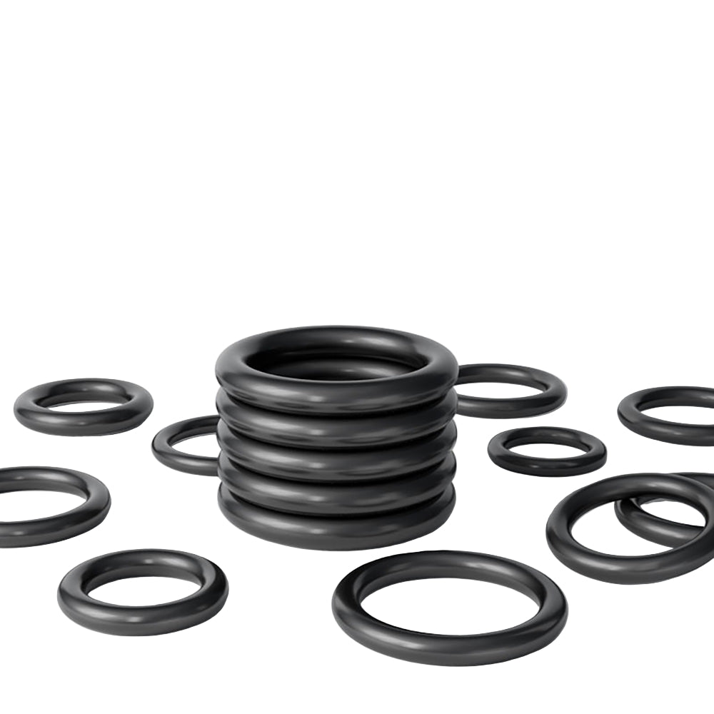 3.1mm Cross Section O-Rings NBR Nitrile Rubber 85mm - 330mm OD Oil Resistant Sea