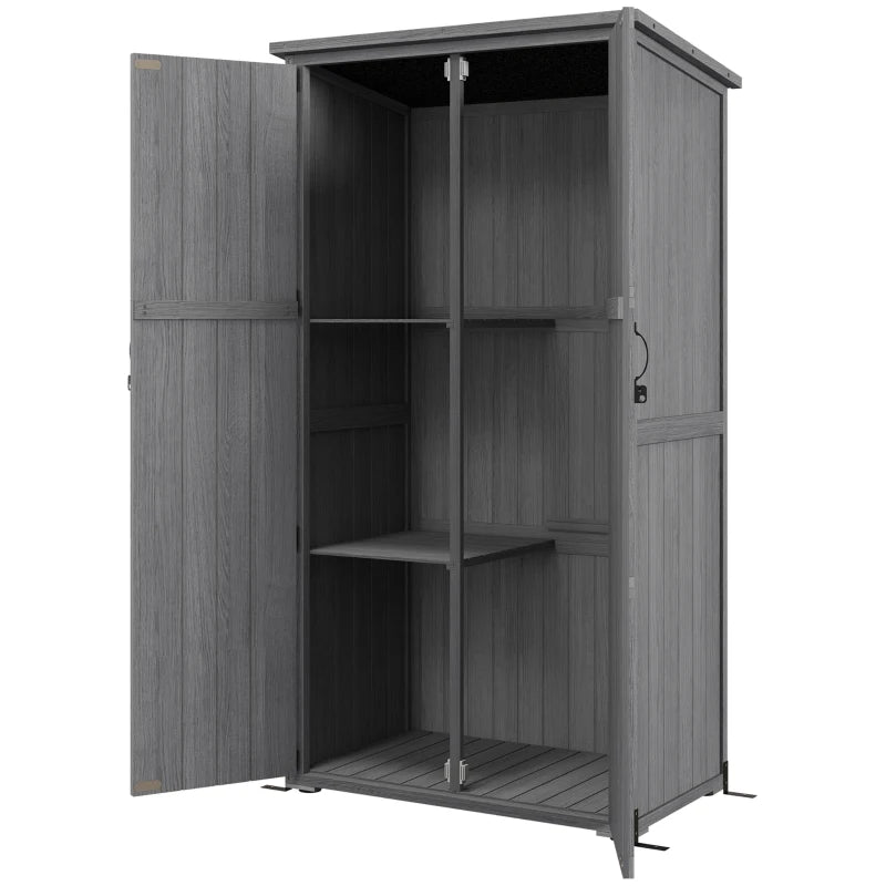 Wooden Floor Storage Cabinet,Freestanding Storage Cabinet,Outdoor Storage Cabinet