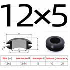 Wiring Grommets - Rubber Open Grommet - Cable Hole Plug Bung Wire Cable Protect