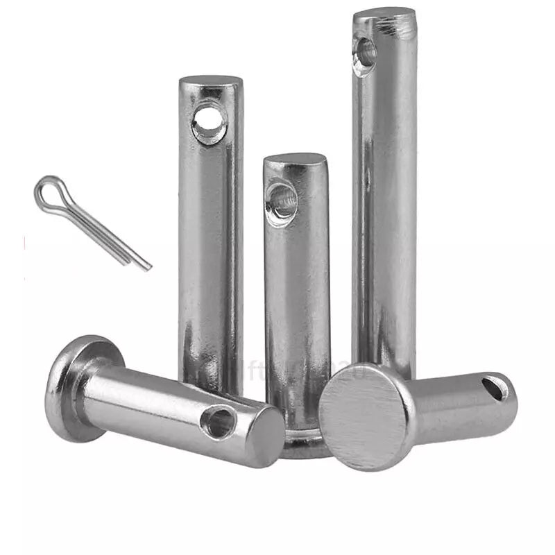 Clevis Pin 304 Stainless Steel A2 Hinge Pin Rigging Pin M10 - M20 - HomeDIYer