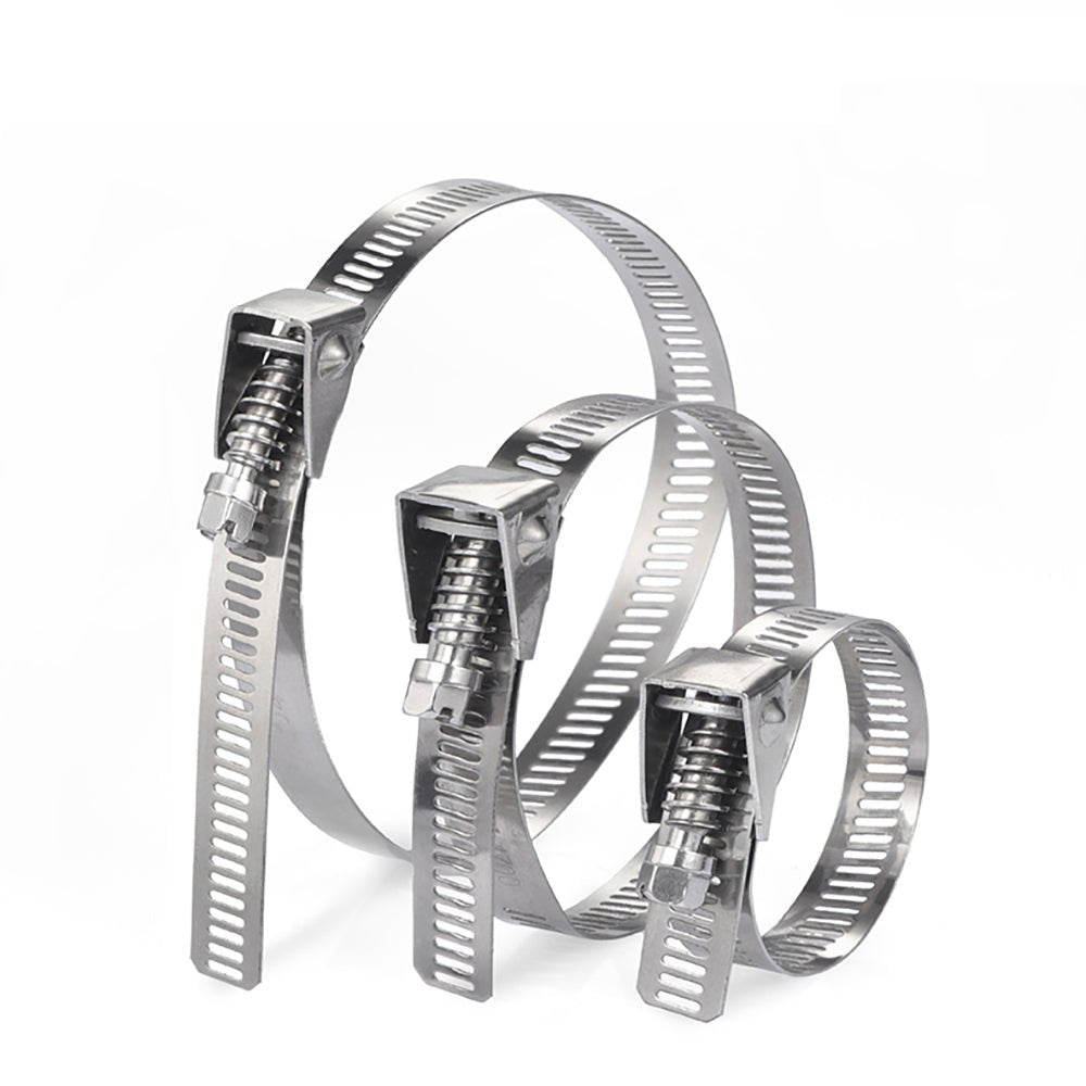 Jubilee Quick Release Captive/FlipLock Strap Clamp Clips MS & Stainless Steel - HomeDIYer