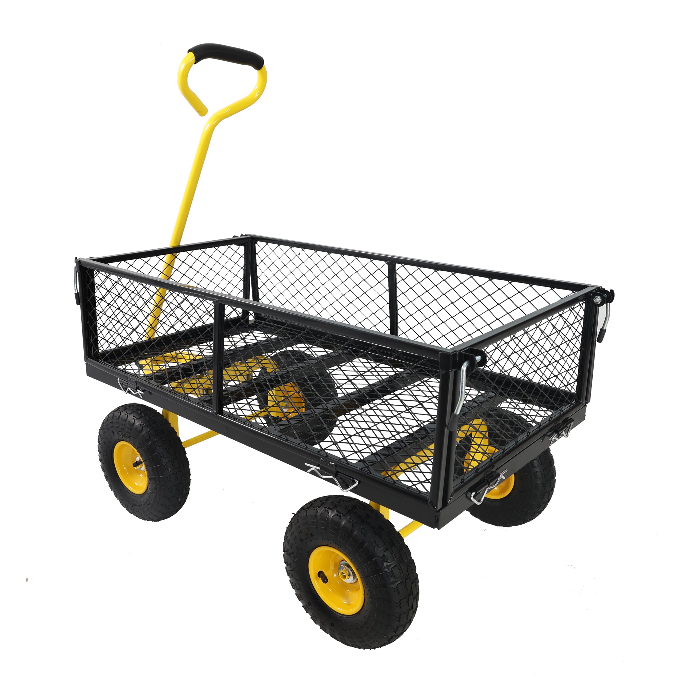 Wagon Cart Garden cart trucks make it easier to transport firewood