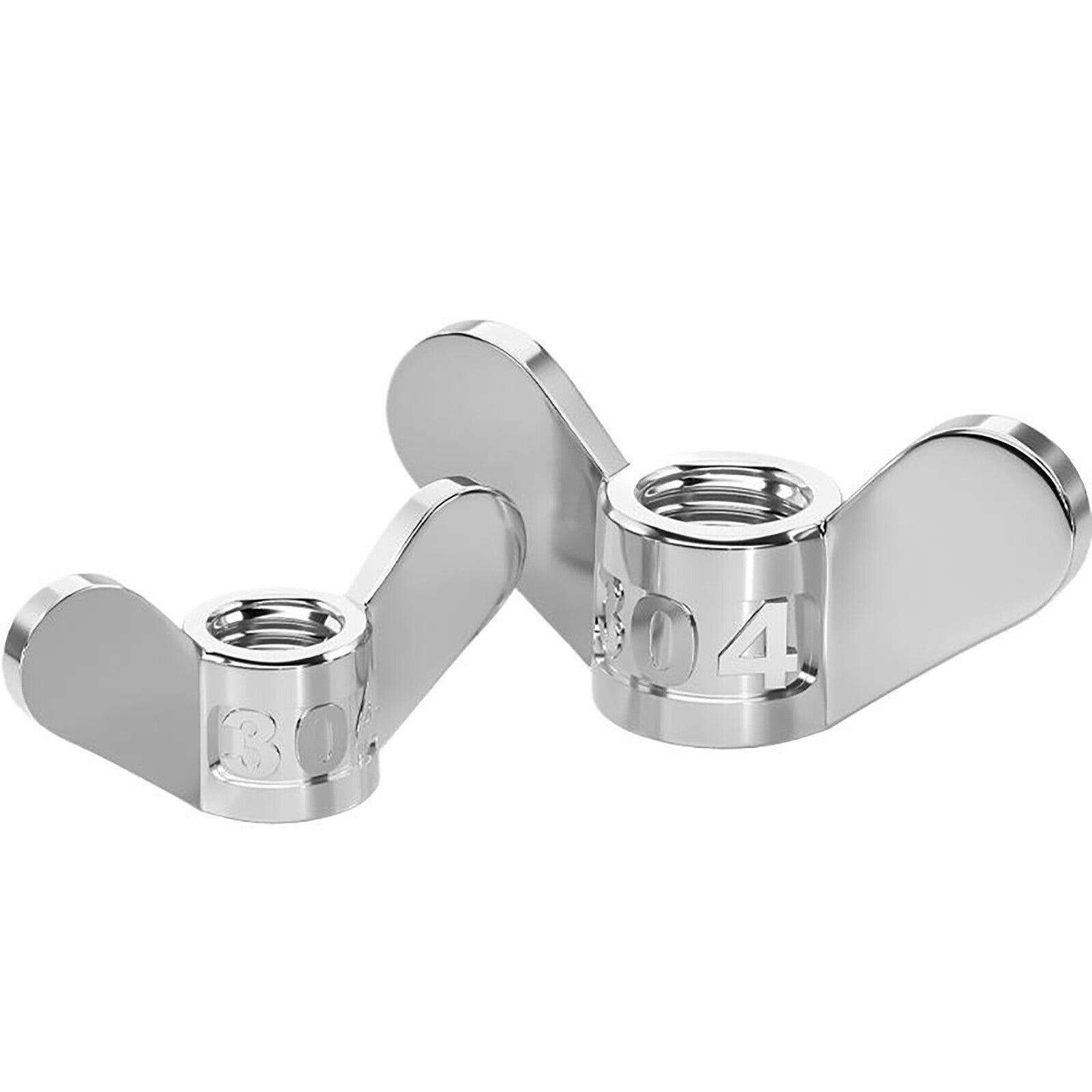 Wing Nuts A2 Stainless Steel Butterfly Nut to Fit Bolts & Screws M4 M5 M6 - M20