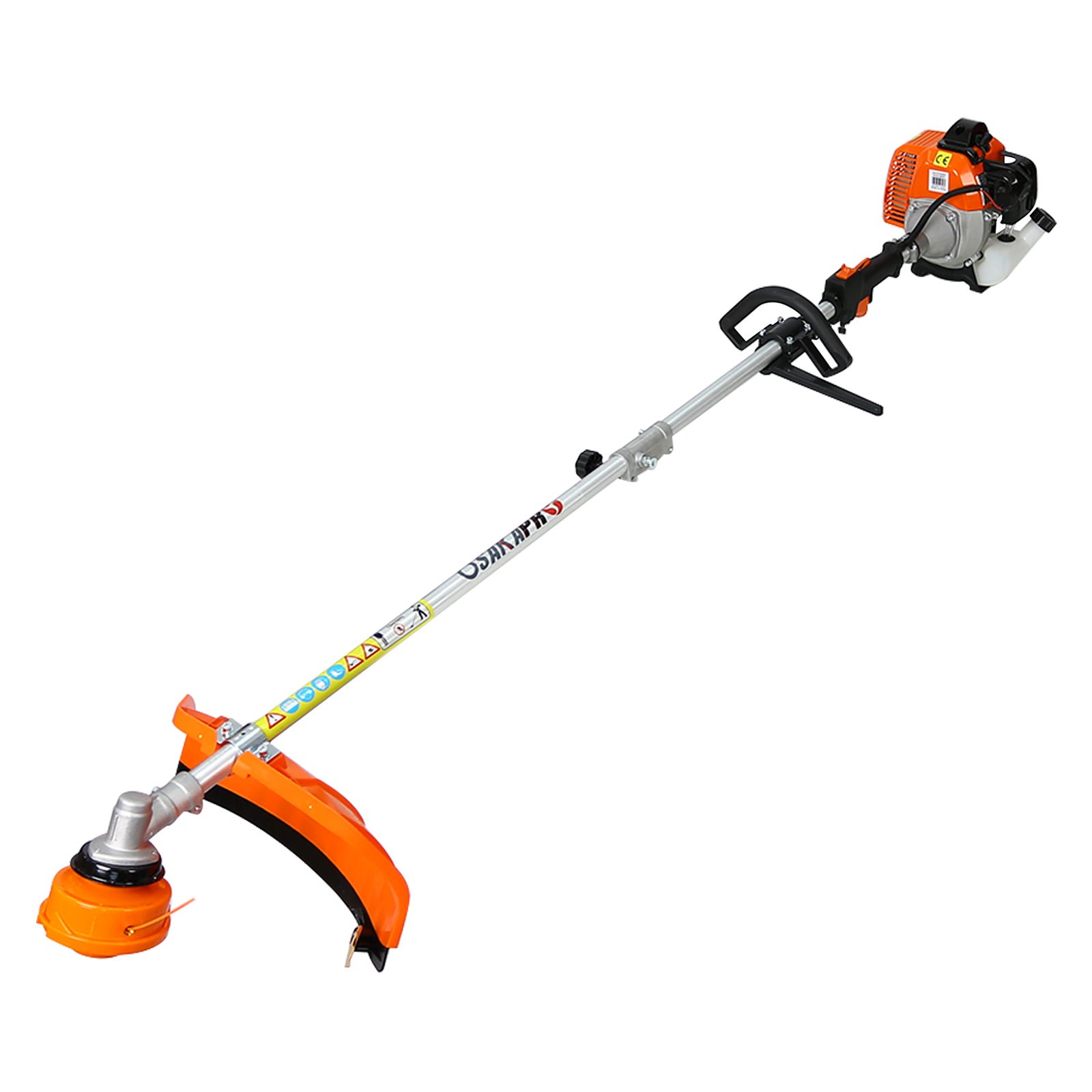 10-in-1 33CC Gas Garden Tool System with Pole Saw, Hedge Trimmer & Brush Cutter