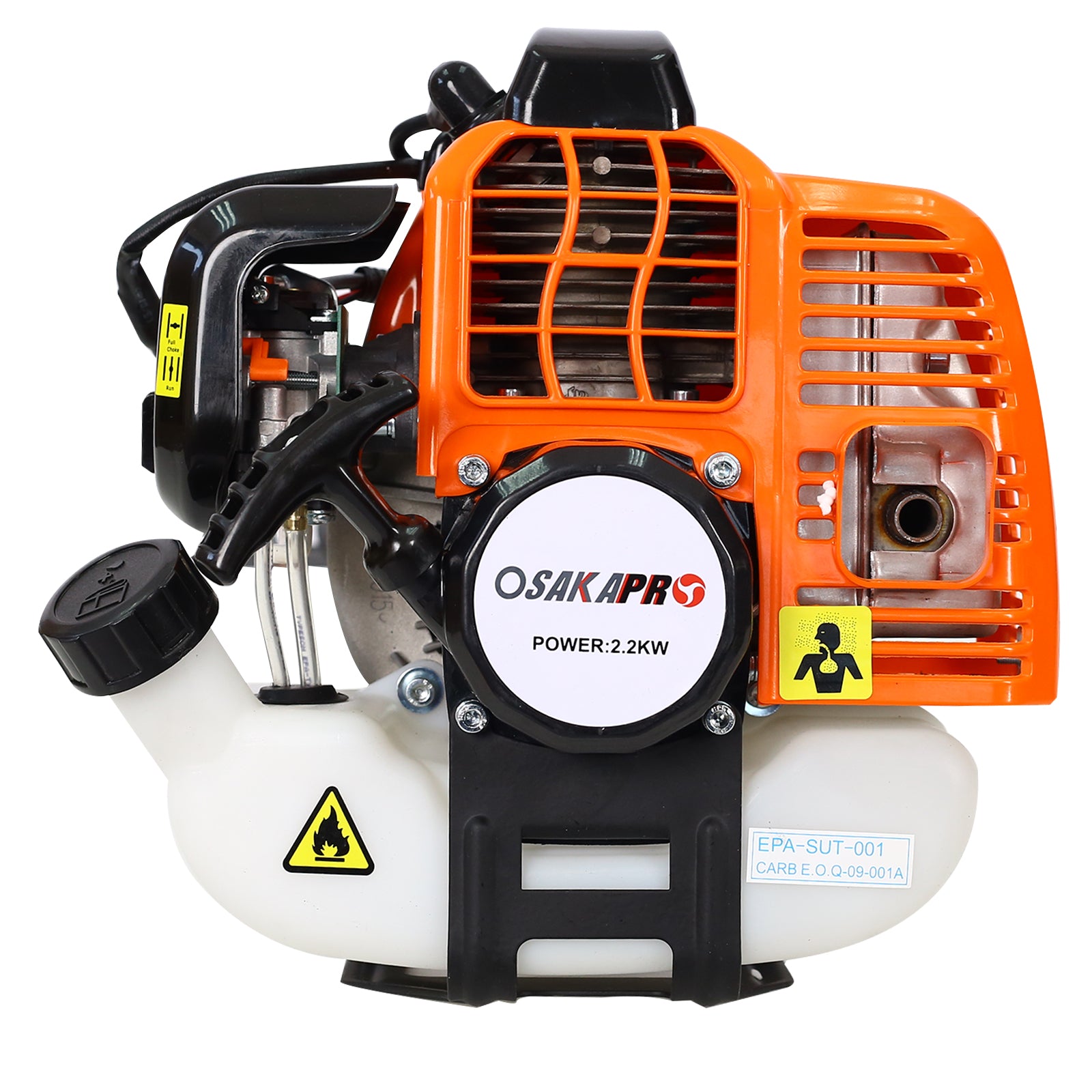12‑in‑1 52cc 2‑Cycle Gas Garden Tool System – Pole Saw, Hedge Trimmer, Grass Trimmer & Brush Cutter | EPA Compliant