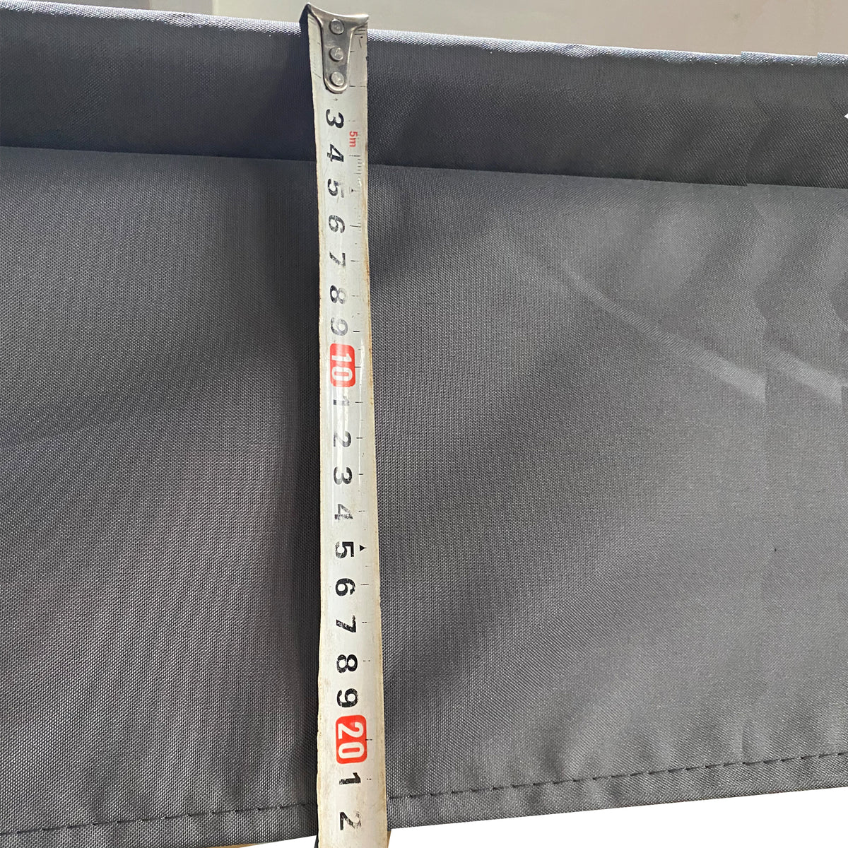 13x10 ft Pergola Replacement Canopy Cover, UV & Water Resistant Polyester – Gray