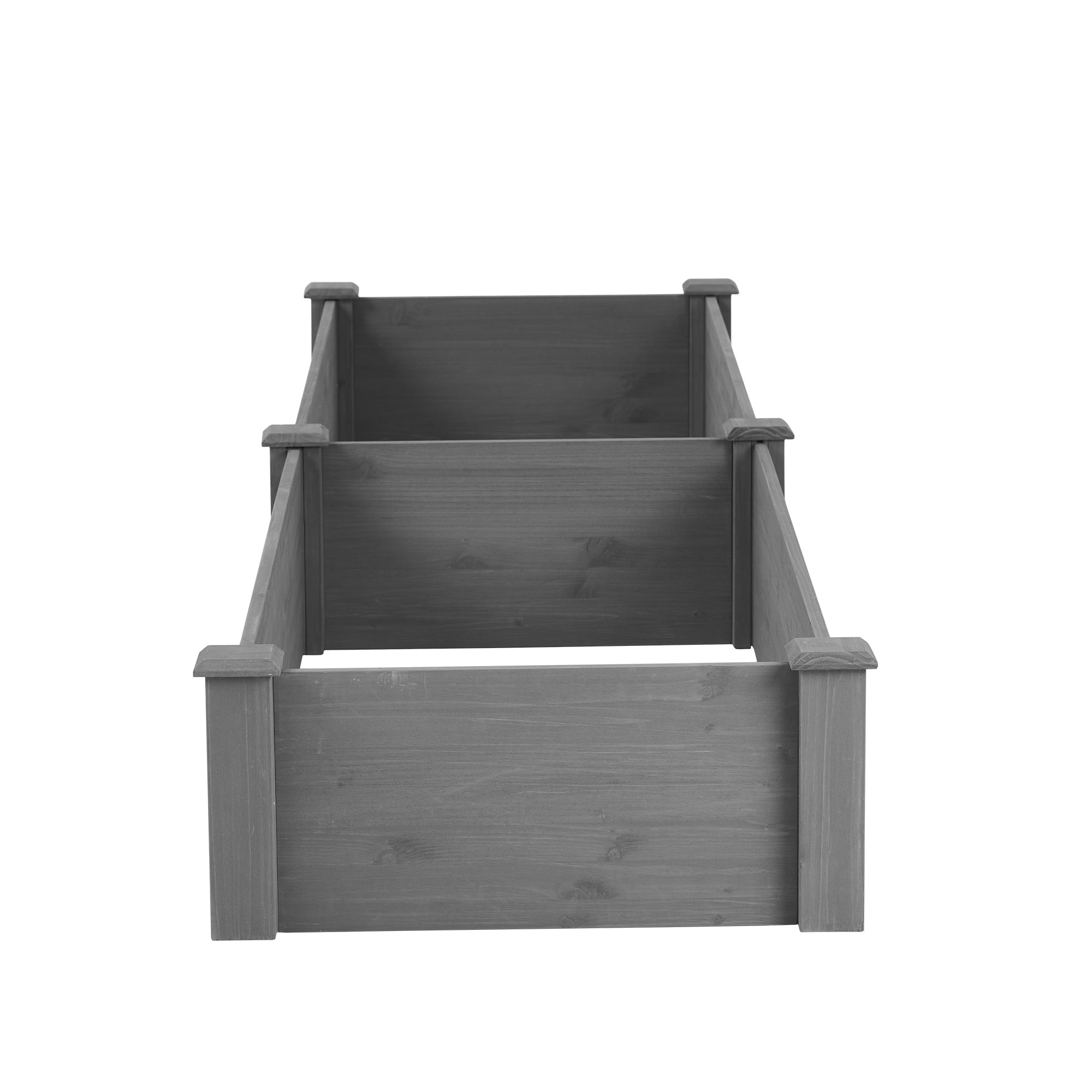 Over Ground Raised Garden Bed 96x28x10″ – Tool-Free Large Long Planter Box for Outdoor