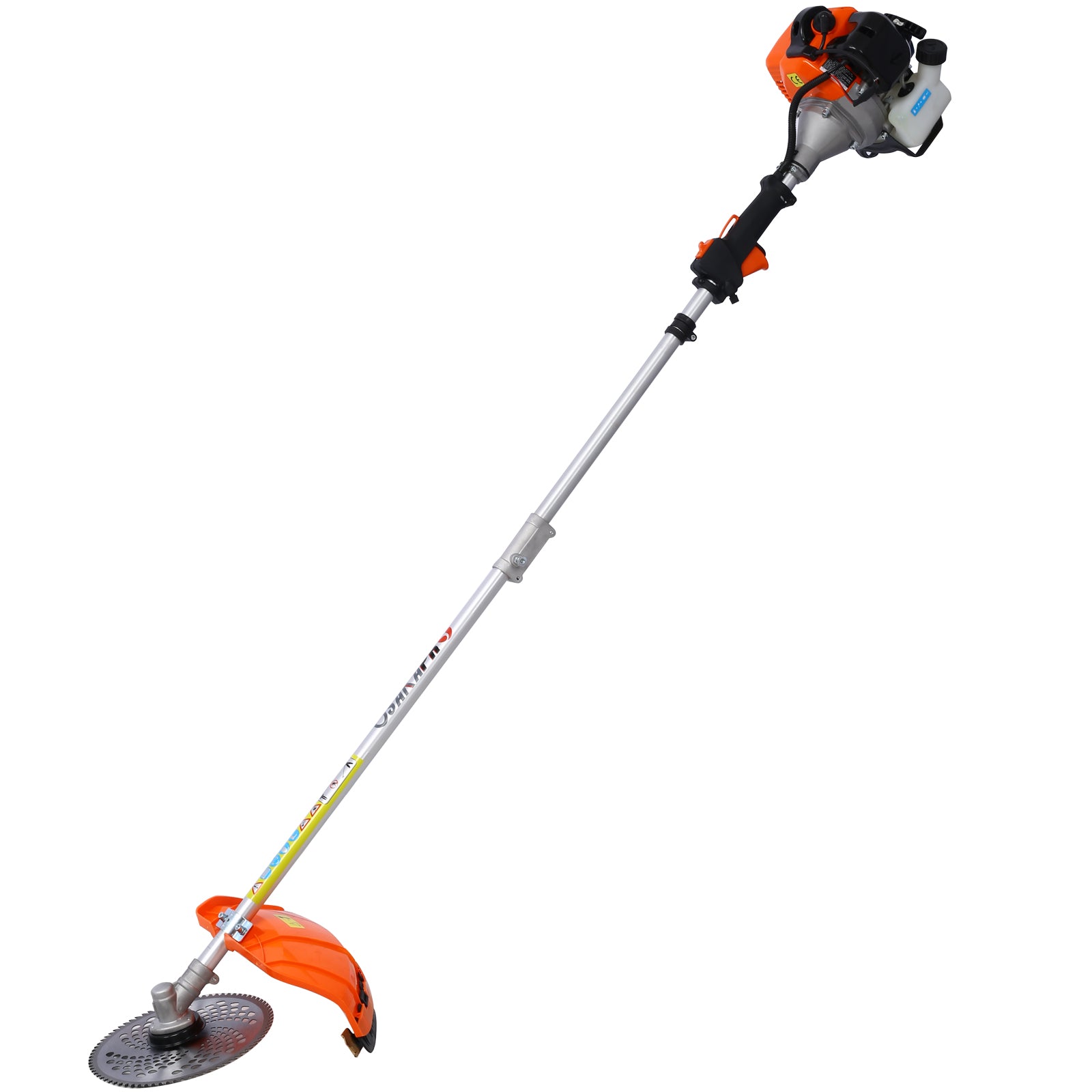 10-in-1 33CC Gas Garden Tool System with Pole Saw, Hedge Trimmer & Brush Cutter