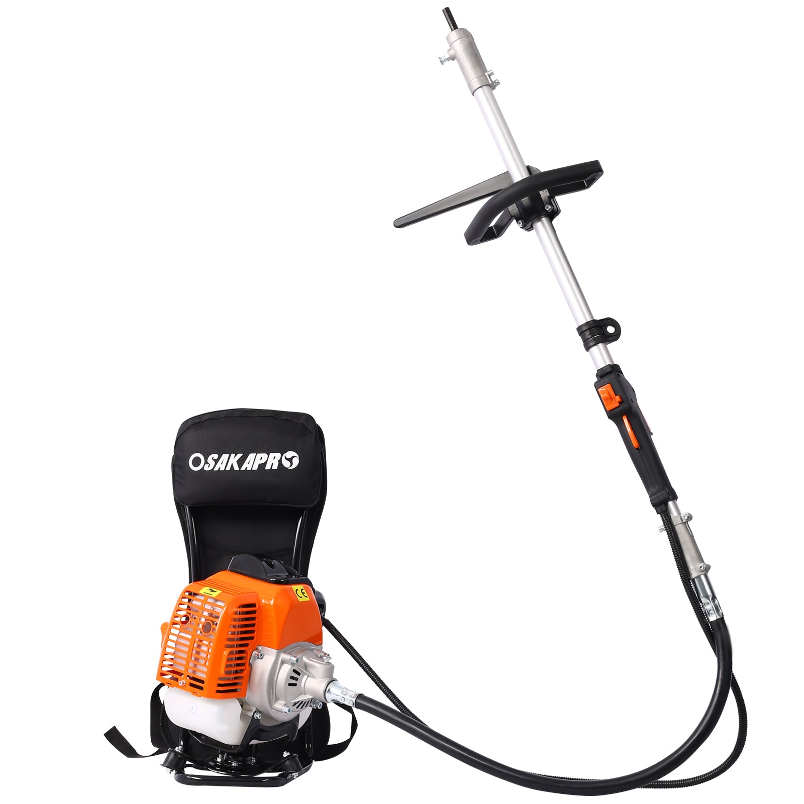Backpack 4-in-1 52CC Gas Garden Tool System with Pole Saw & Hedge Trimmer