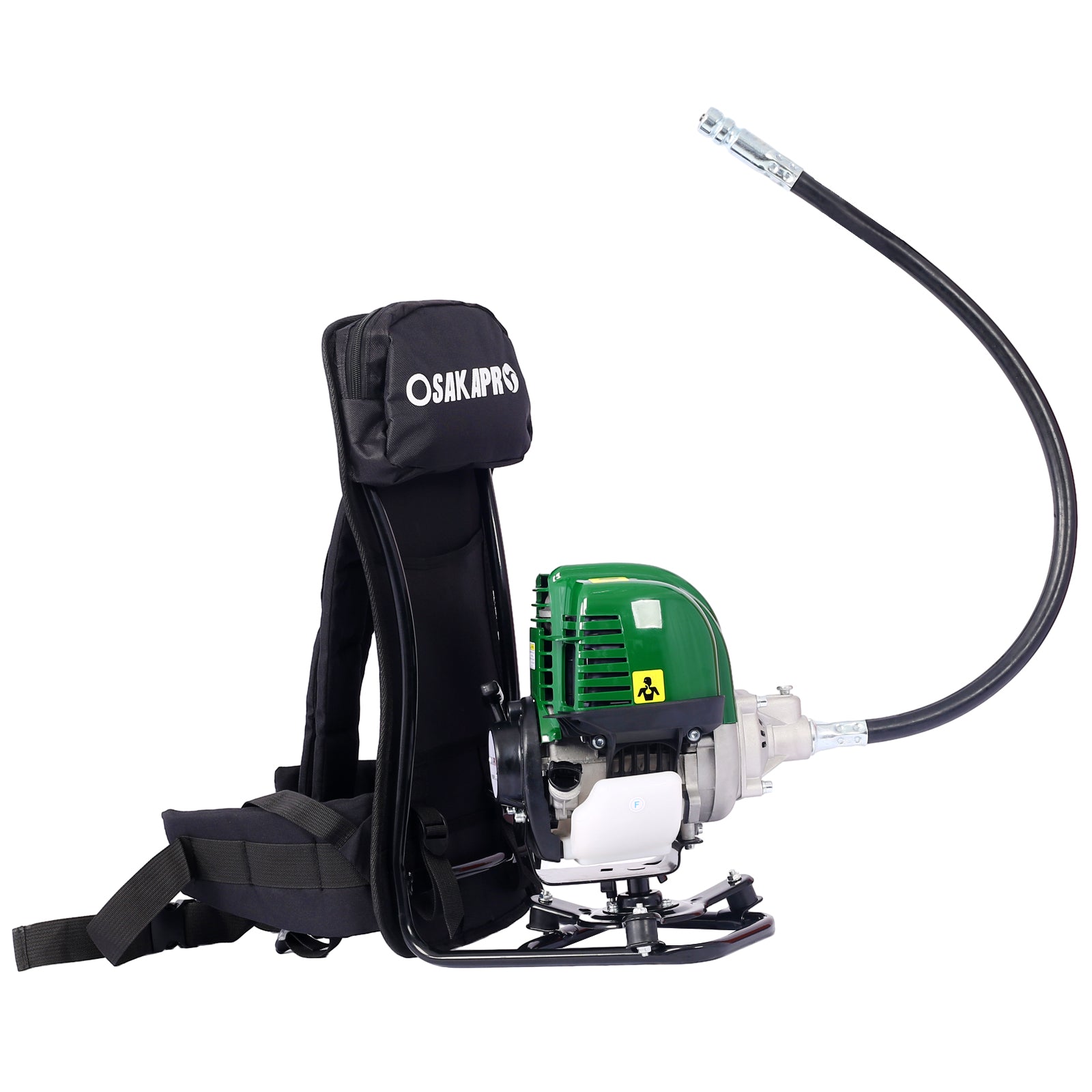 Backpack 4-in-1 Gas Trimming Tool System, 38CC 4-Stroke with Pole Saw, Hedge Trimmer, Grass Trimmer & Brush Cutter