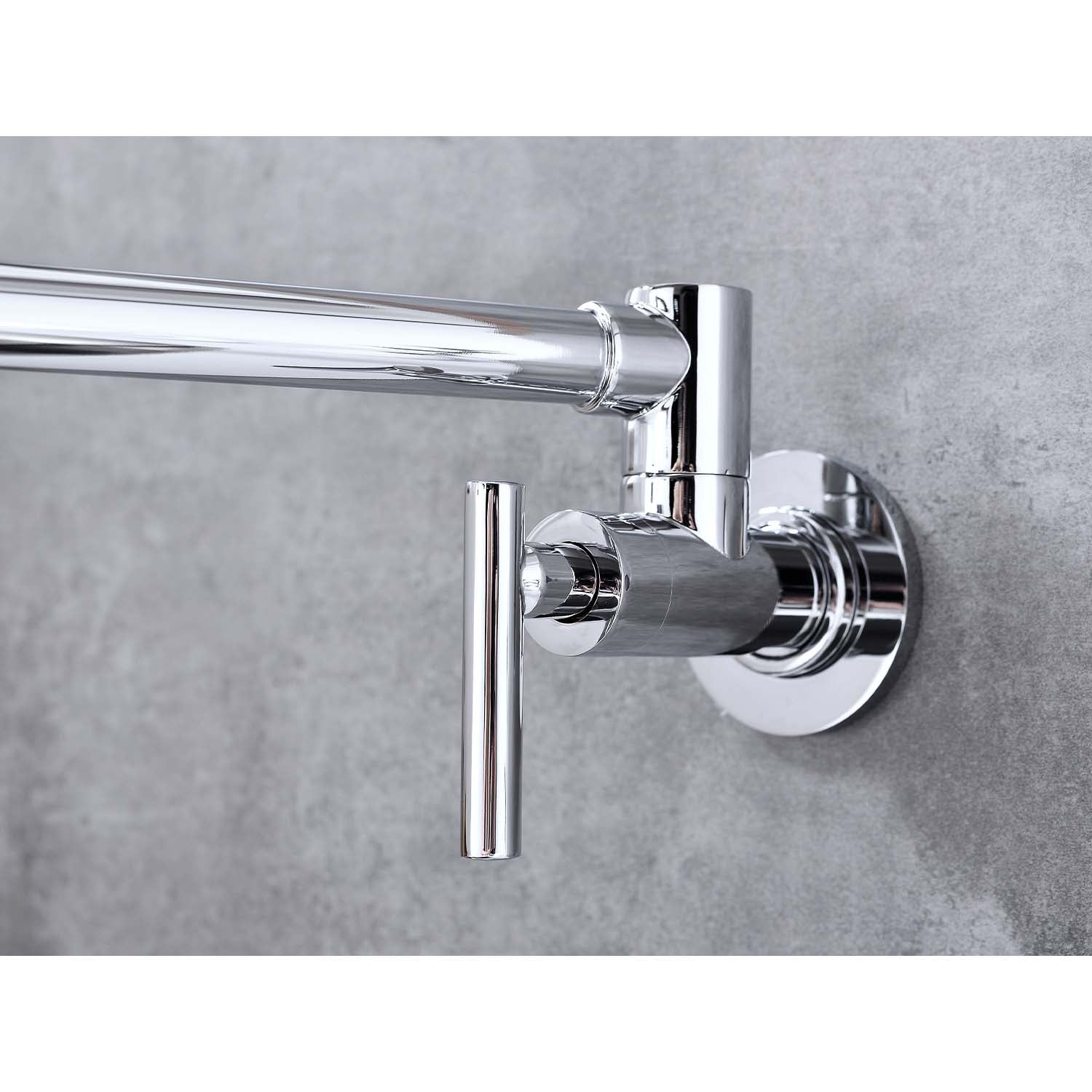 Wall Mount Folding Kitchen Pot Filler Fauce