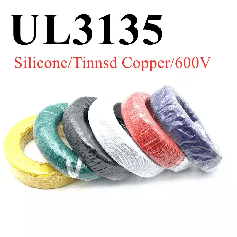 10AWG - 30AWG Silicone Electrical Wire Flexible Stranded Cable Tinned Copper Green and Gray - HomeDIYer