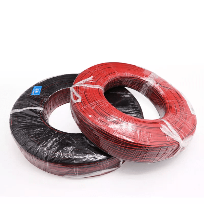 PVC 2 Core Twin Red Black White 300V Audio Appliances Toys Equipment Cable Wire - HomeDIYer