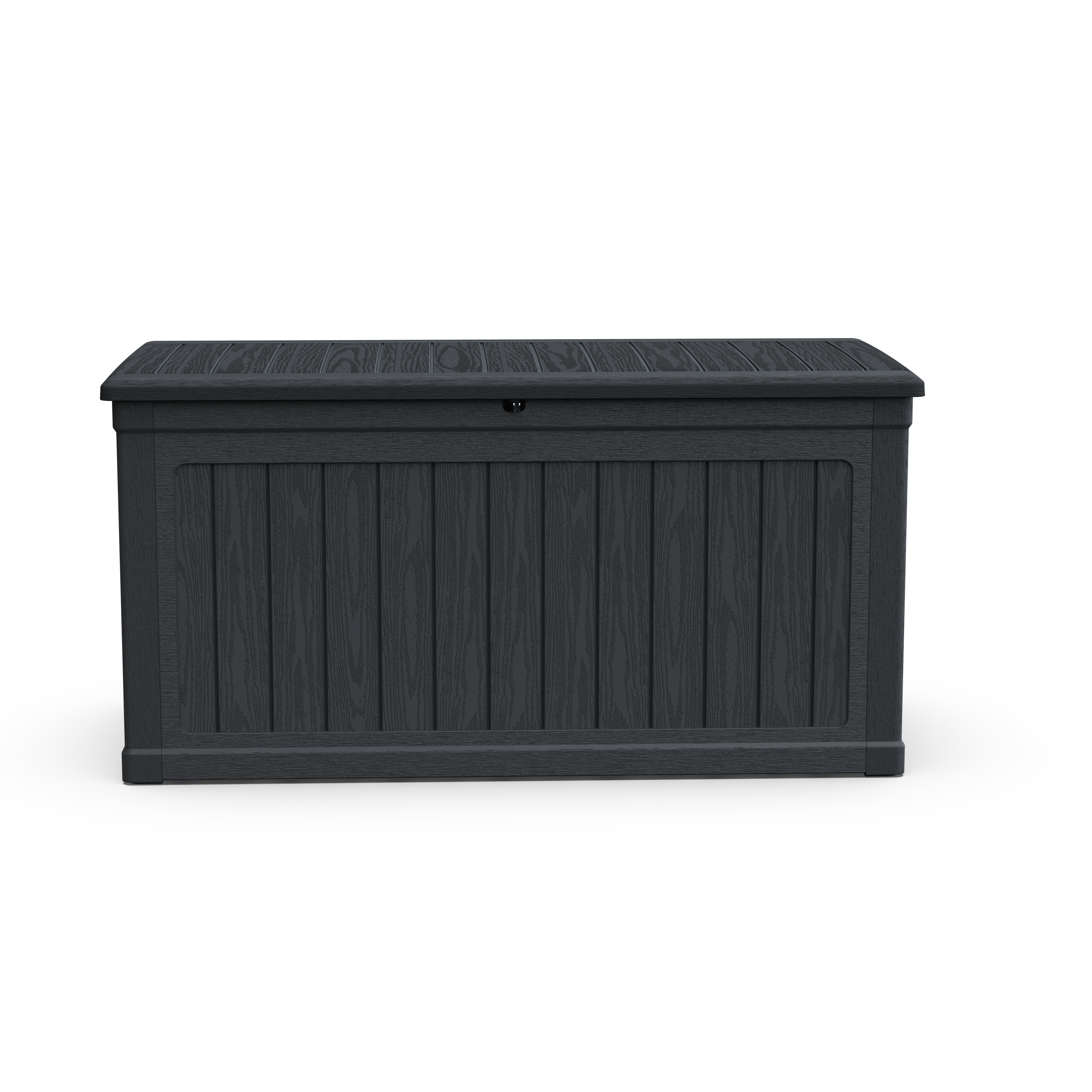 230 Gallon Large Outdoor Storage XXL Deck Box for Patio Furniture, Outdoor Cushions, Garden Tools and Sports/Pools Equipment, Waterproof Resin, Lockable, Black