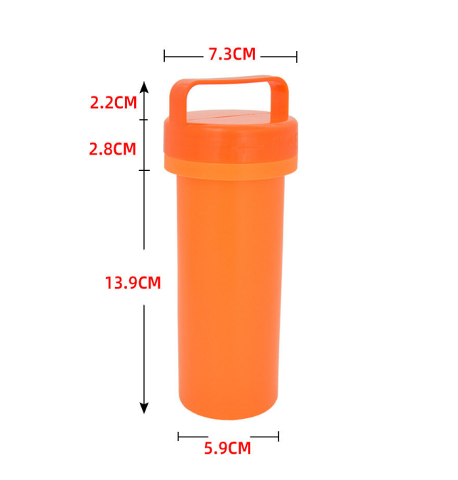 PVC Repair Kit Storage Canister – Waterproof Tool Organizer for Inflatable Boat & SUP Maintenance Gear