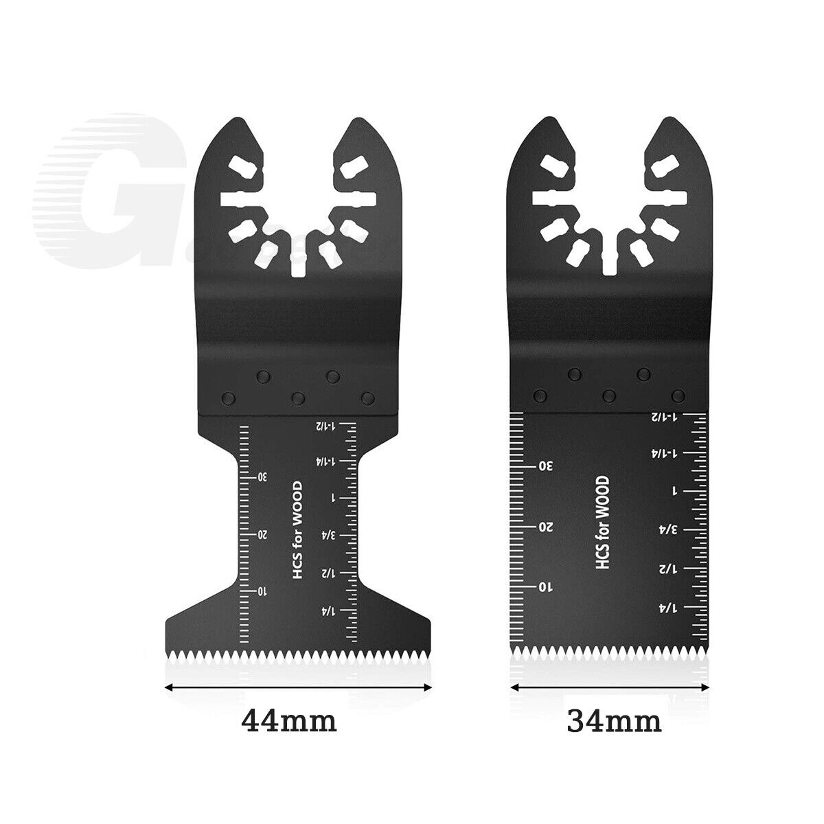 15x Universal Oscillating Saw Blade 34 - 88mm Multi Tool Blades Wood Metal Cutter - HomeDIYer