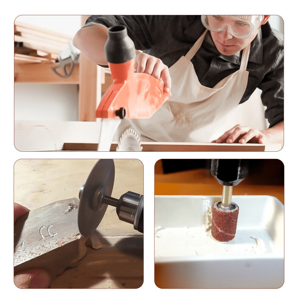 217Pcs Rotary Tool Accessories Kit Cutting Polishing Grinder Sanding for Dremel - HomeDIYer