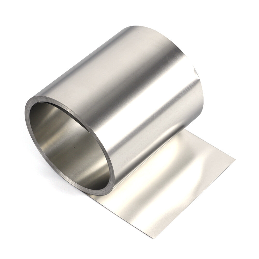 304 Stainless Steel Thin Plate Band Foil Sheet Strip Roll 0.05mm-0.5mm Thickness