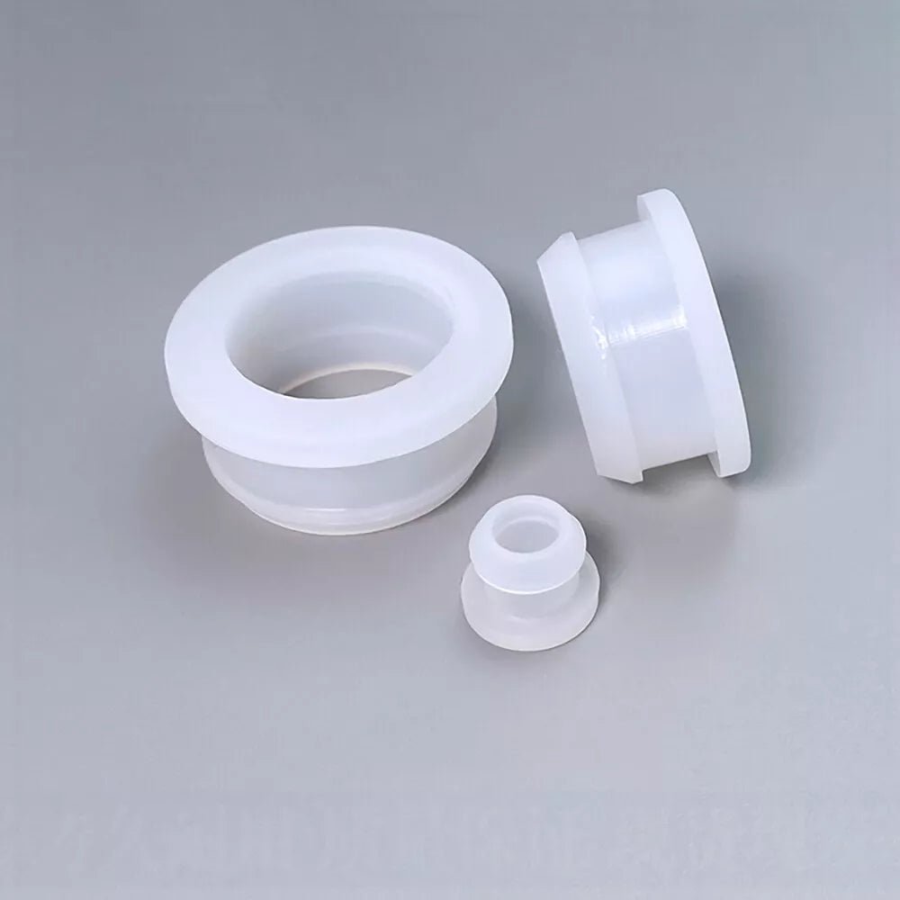 Snap Rubber Grommet Plug Seal Anti - Scratch for Electrical Box Cable Pipe Clear - HomeDIYer
