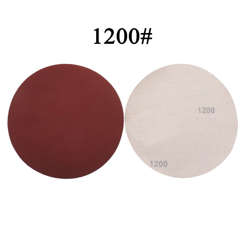 125mm Dry Sanding Hook Loop Backing Pad Polishing Sandpaper Discs Grit 40 - 2000