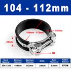 Hose Clip Jubilee hose Clamps Fuel Line Diesel Petrol Pipe Rubber Sleeve EPDM