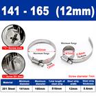 Stainless Steel Hose Clamps Jubilee Type Pipe Tube Clips 201steel 6mm To 289mm