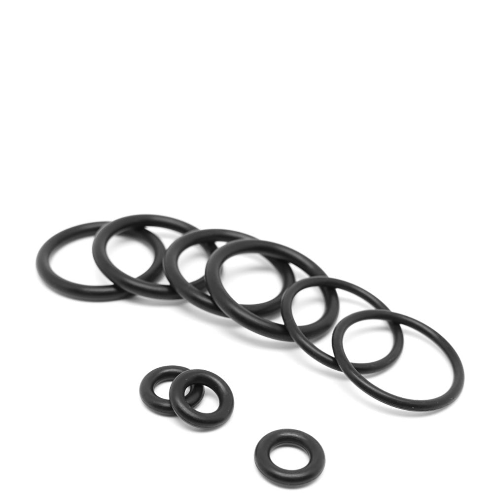 7mm Cross Section O-Rings NBR Nitrile Rubber 414mm - 754mm OD Oil Resistant Seals