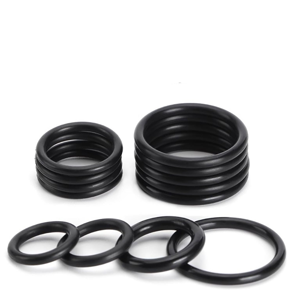 1.9mm Cross Section O-Rings NBR Nitrile Rubber 25mm - 140mm OD Oil Resistant Seal